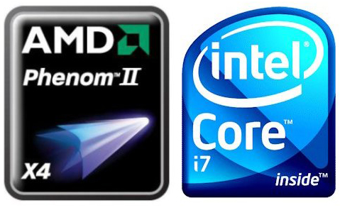 AMD Intel processzor